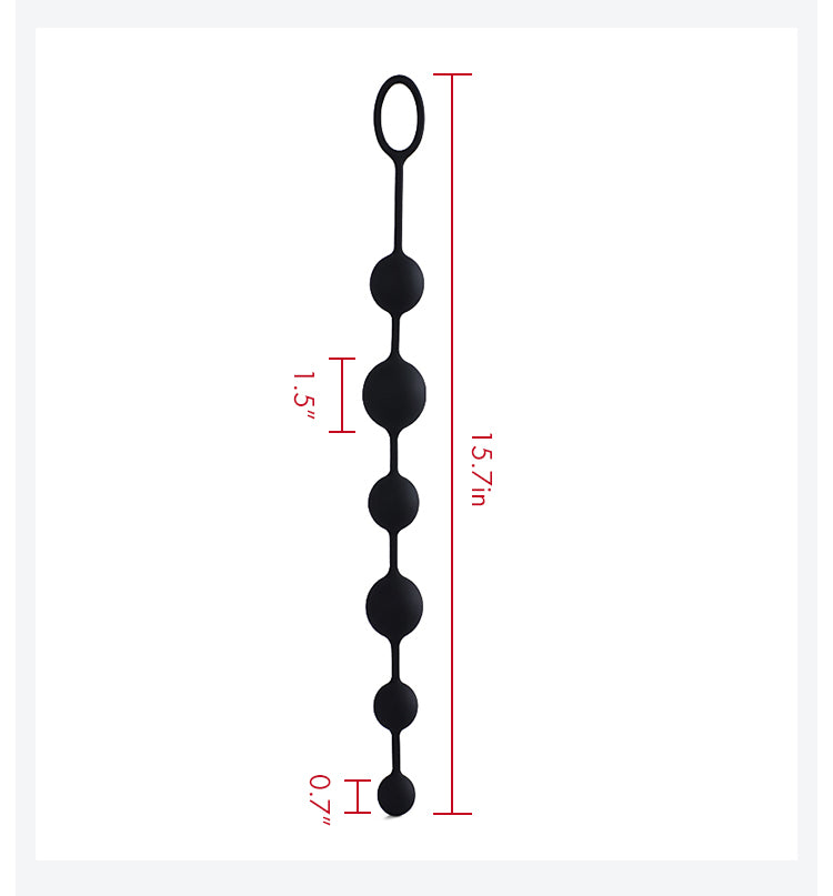 Smug Silicone Anal Beads