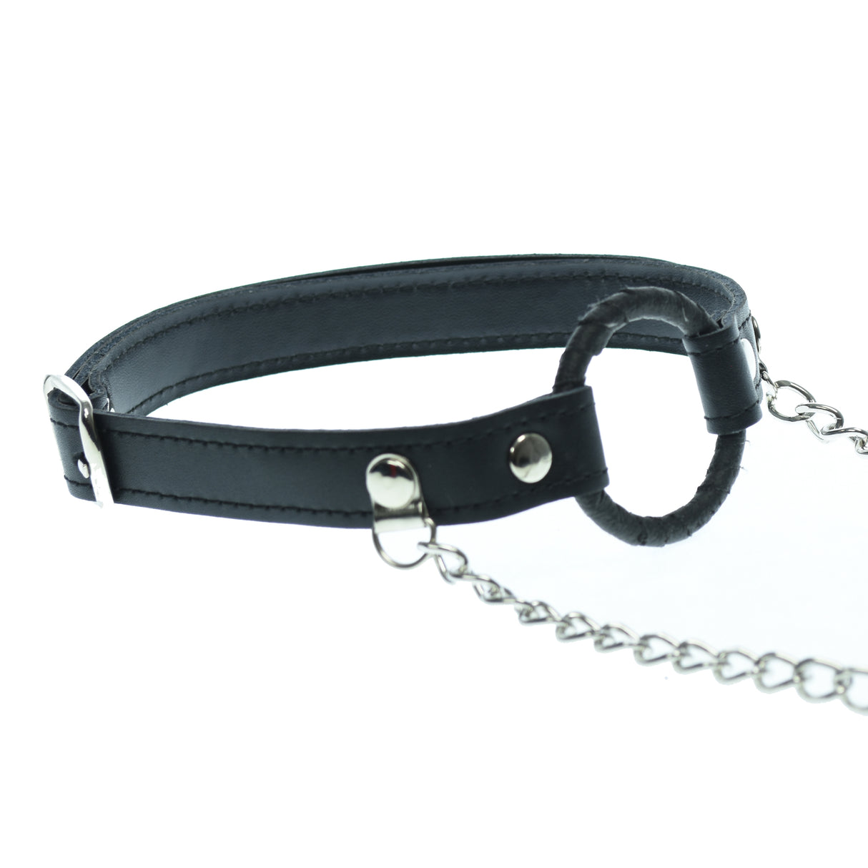 O Ring Gag With Nipple Clamps