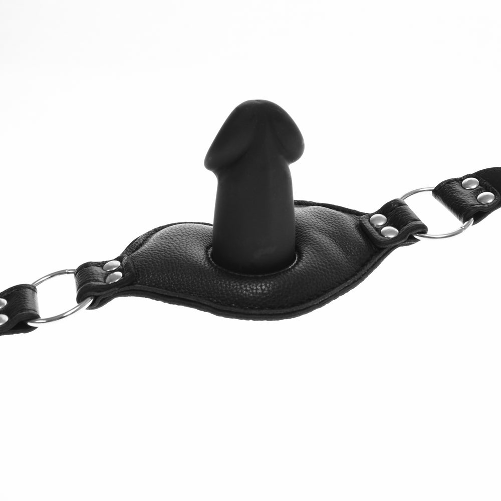 Inverted Silicone Penis Mouth Gag