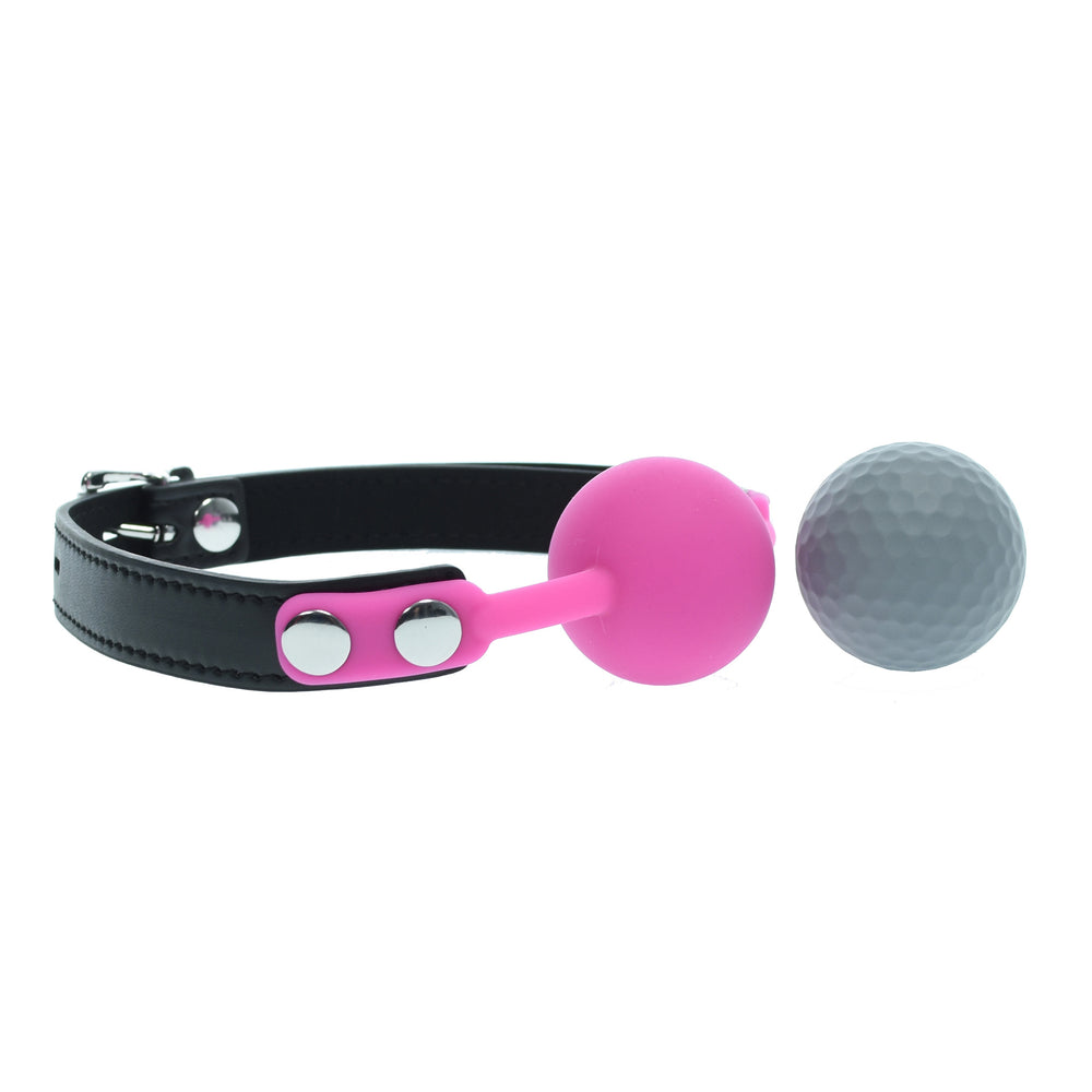 Pink Silicone Gag Ball