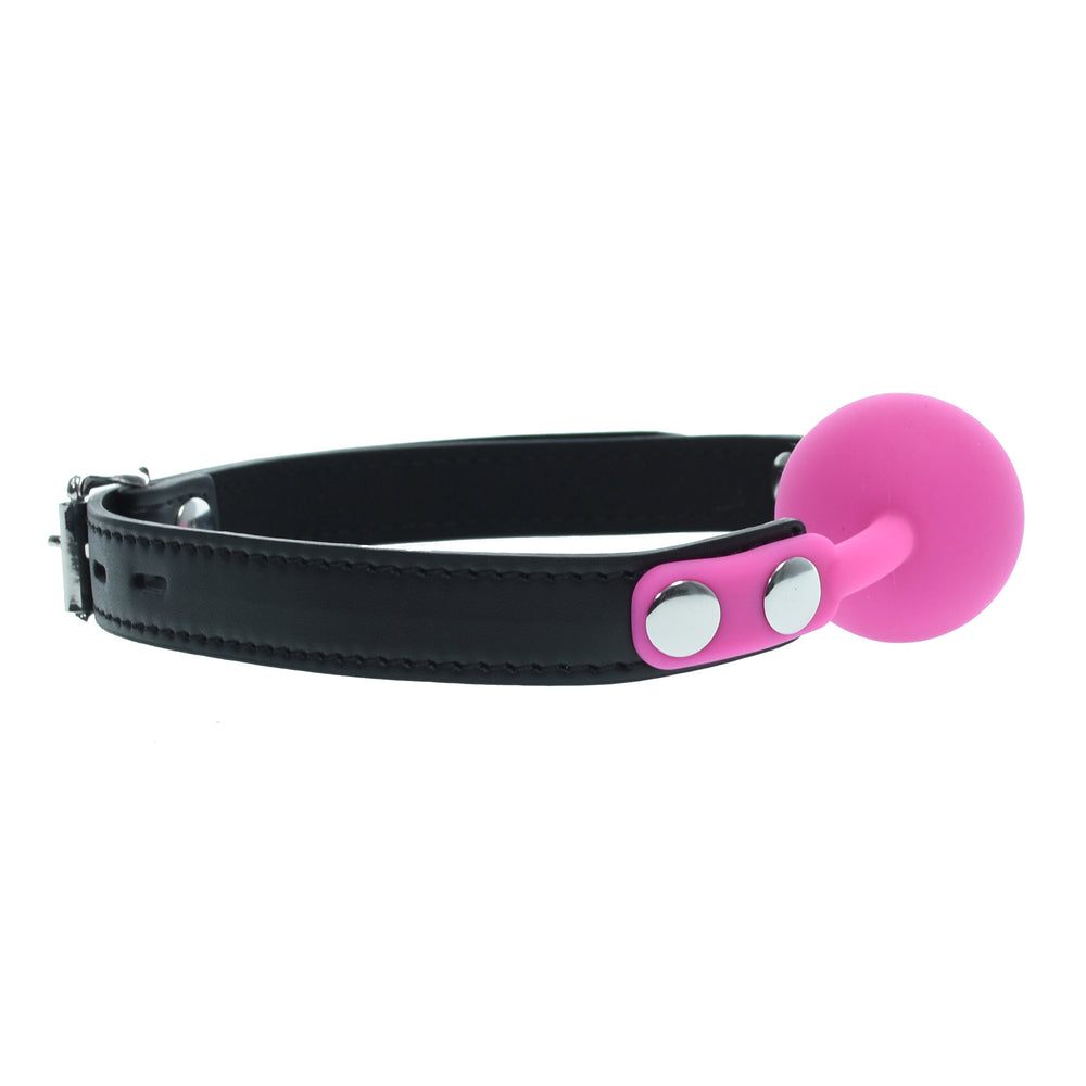 Pink Silicone Gag Ball