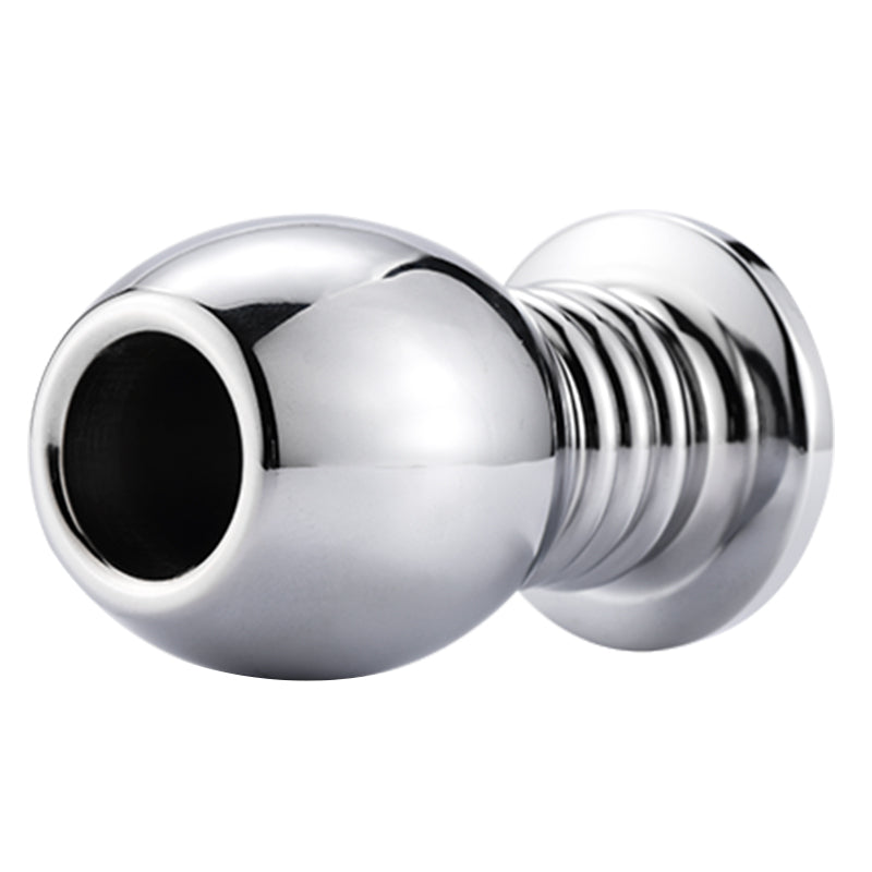metal hollow anal plug