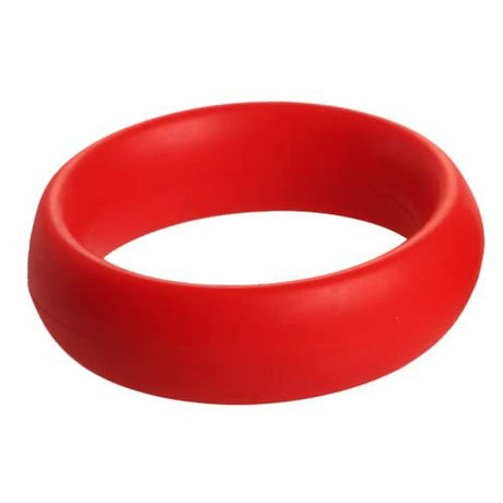 2 Inch Silicone Spherical Red Cock Ring