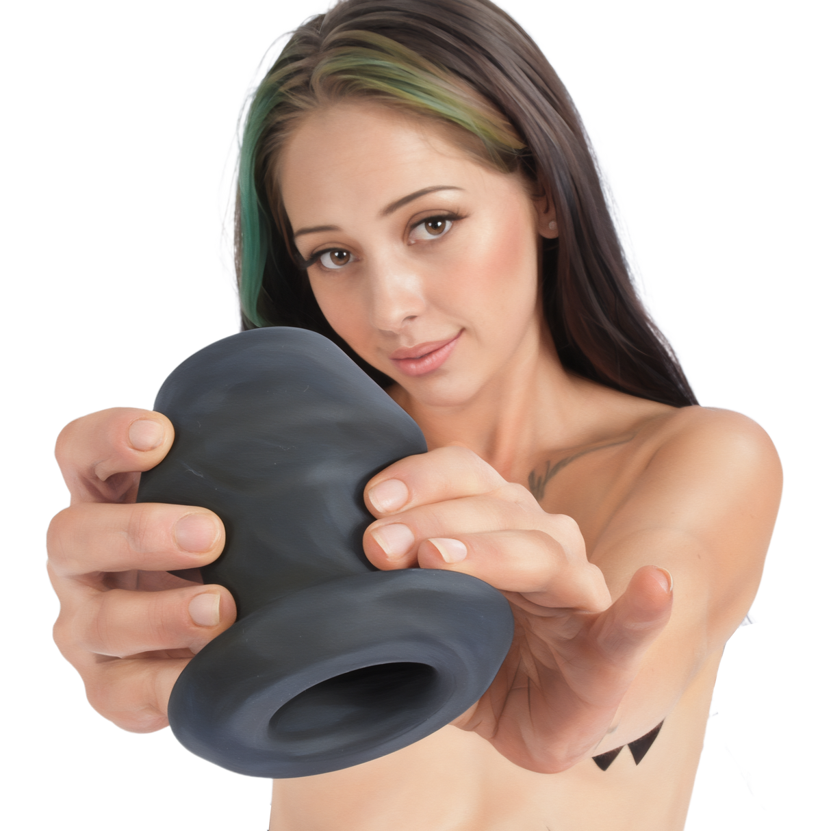 Extreme Silicone Hollow Anal Plug