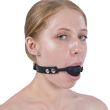 Black Silicone Gag Ball