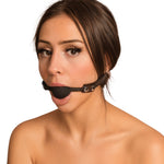 Black Silicone Gag Ball Lockable