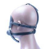 Blindfold Head Harness With Gag Ball