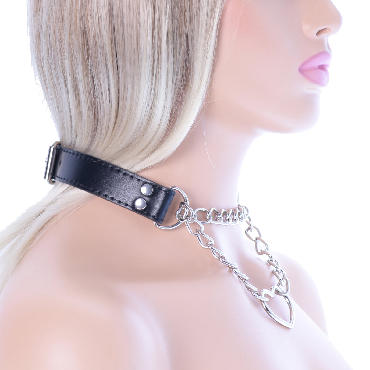 Heart Shape Choker Collar