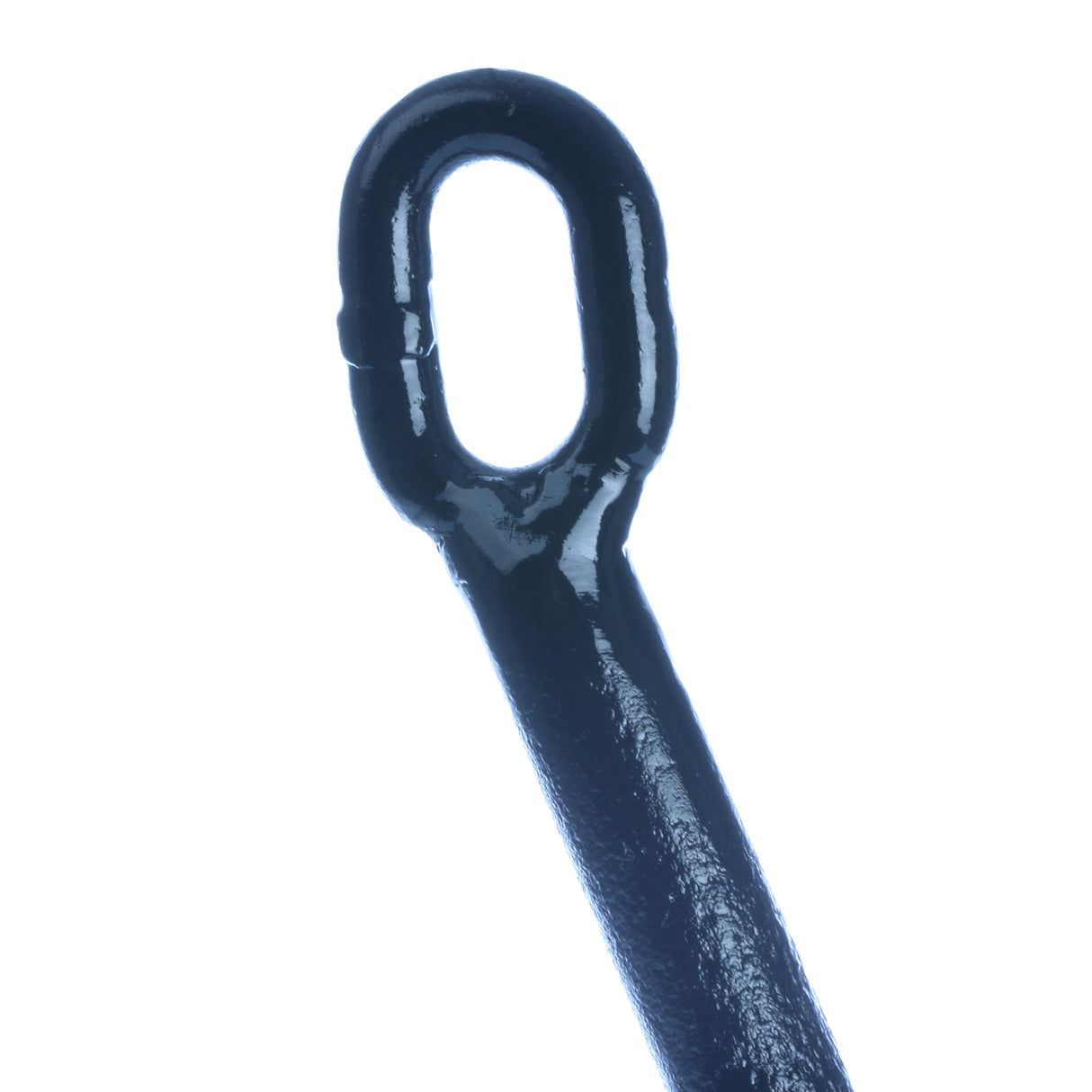 1.75 Inch Heavy Duty Black Single Ball Anal Hook