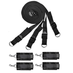 Bed Bondage Restraint Set With Soft Cuffs