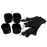 Bed Bondage Restraint Set With Soft Cuffs