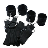 Bed Bondage Restraint Set With Soft Cuffs