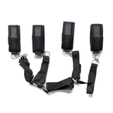 Bondage Bed Restraints With Neoprene Cuffs