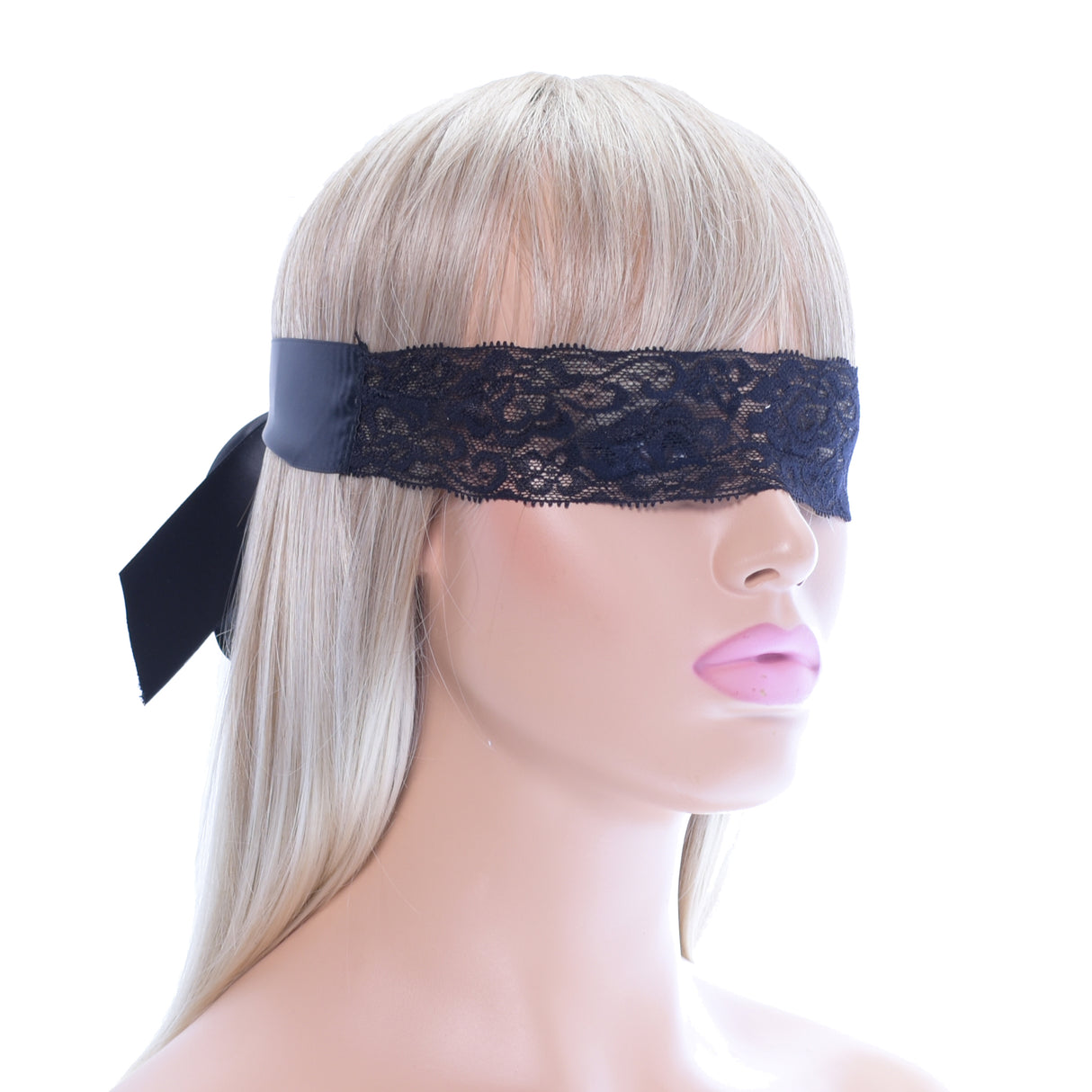 hush black lace blindfold