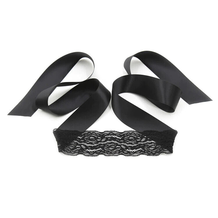 hush black lace blindfold