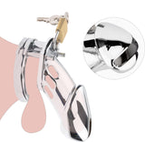 Stainless Steel Male Chastity