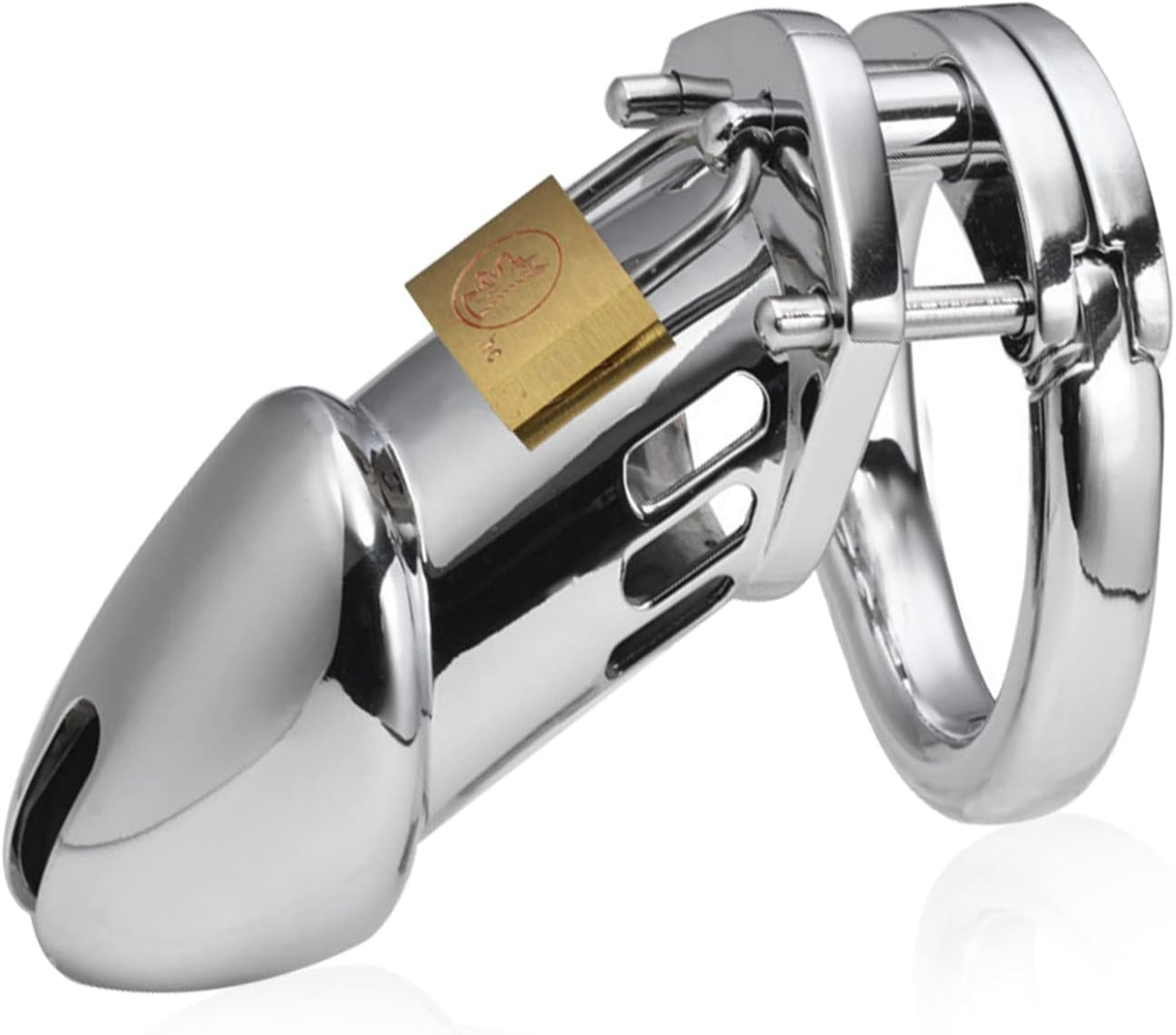 Stainless Steel Male Chastity