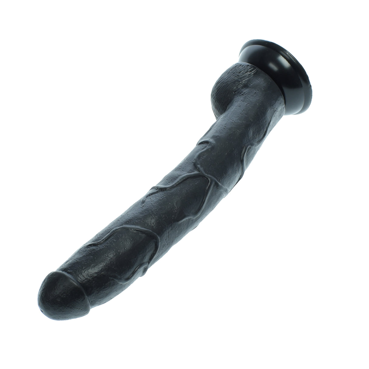 13 inch large veiny black dildo