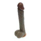 14 Inch Liquid Silicone Brown Dildo