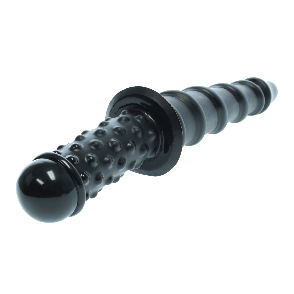 14 Inch Swirl Ridge Thruster Dildo