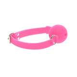 Large Pink Silicone Breathable Gag Ball