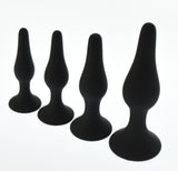 Silicone Butt Plug Training Set X 4