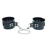 leather ankle cuffs