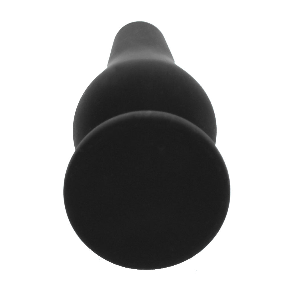 4.5 Inch Black Silicone Butt Plug