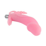 Triple penetration vibrating dildo