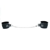 leather ankle cuffs