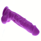 11 Inch Thick Silicone Purple Dildo