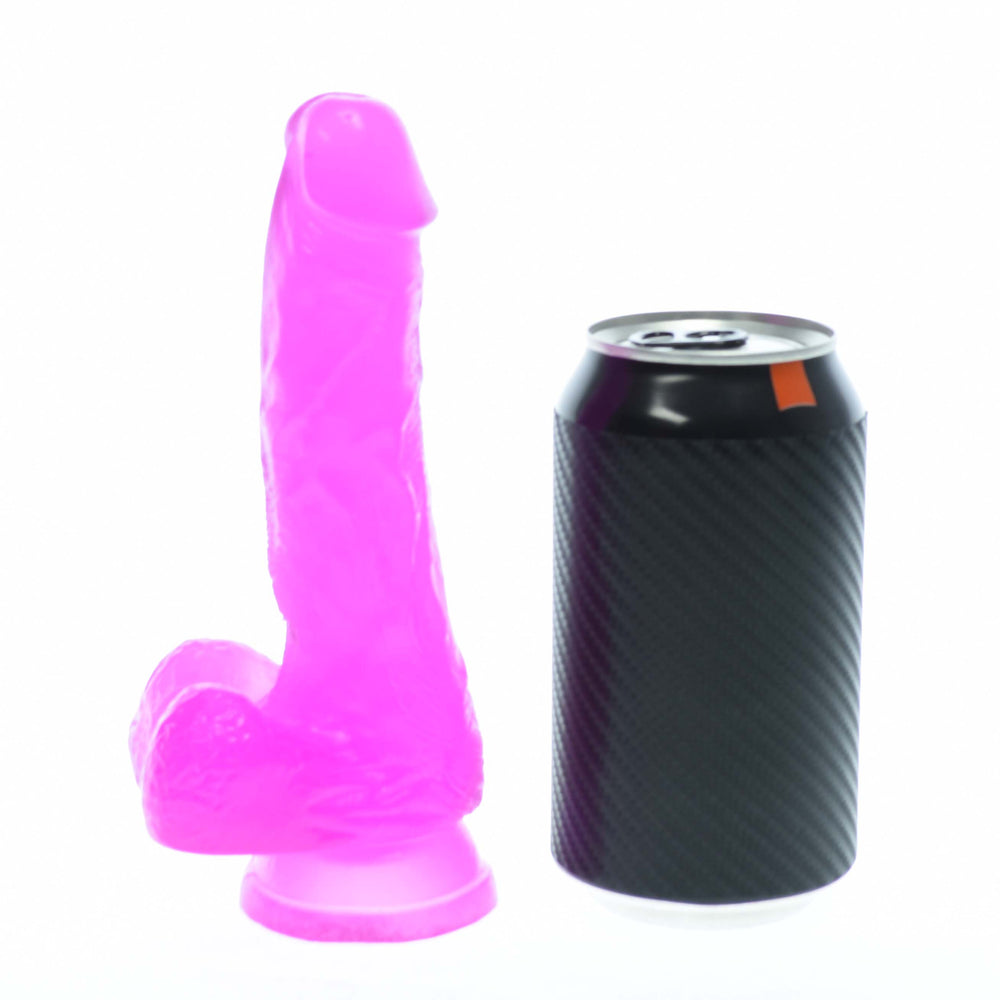 7 inch habitual realistic purple color dildo