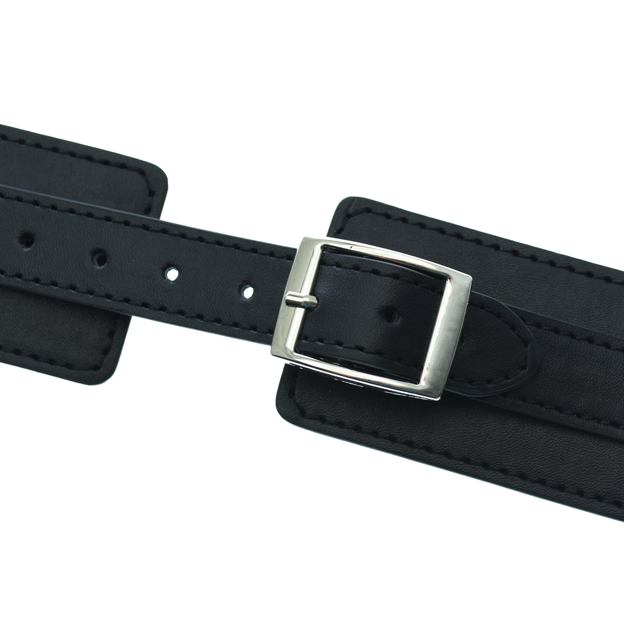 leather ankle restraints double bolt snap