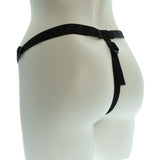 Black Dildo Strap-On Harness