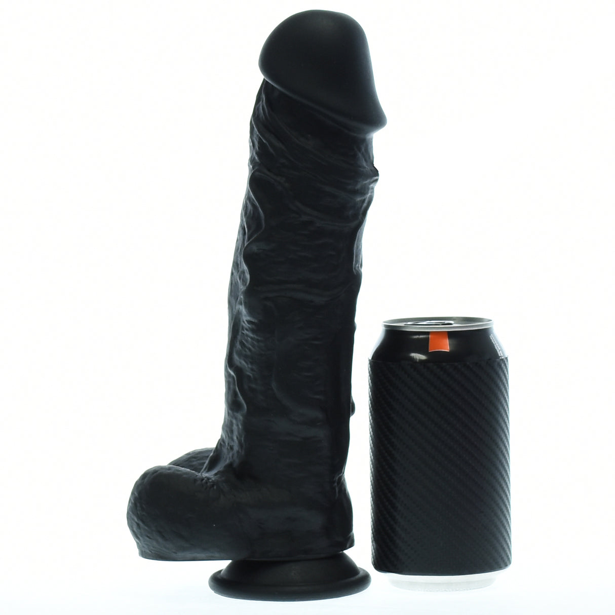 11 Inch Thick Silicone Black Dildo