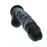 11 Inch Thick Silicone Black Dildo