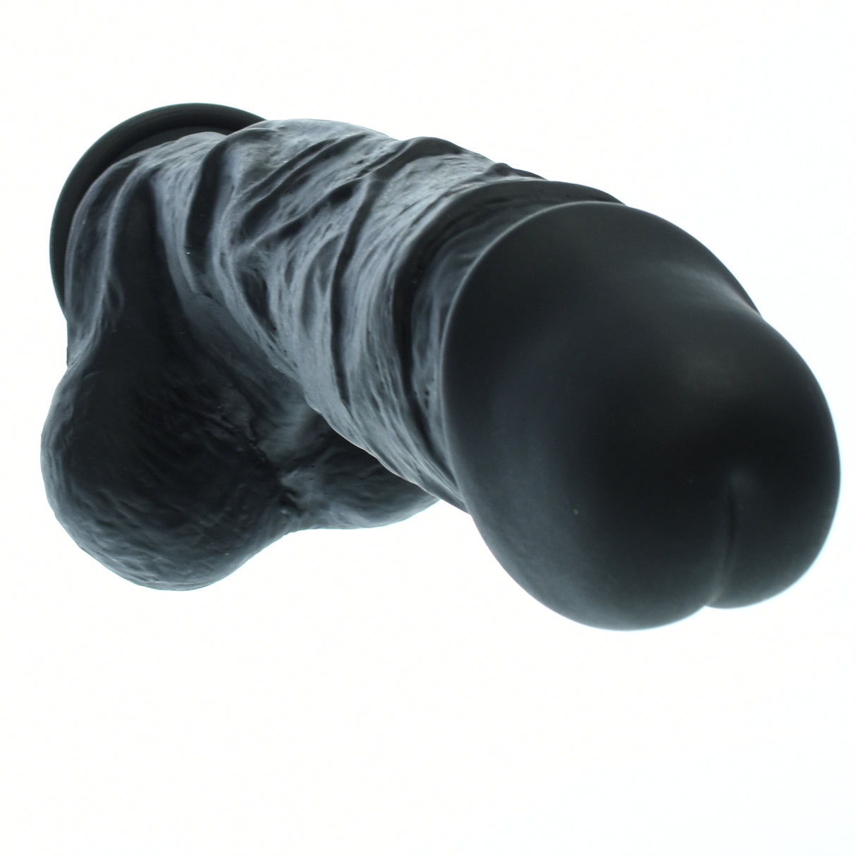 11 Inch Thick Silicone Black Dildo