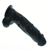 11 Inch Thick Silicone Black Dildo