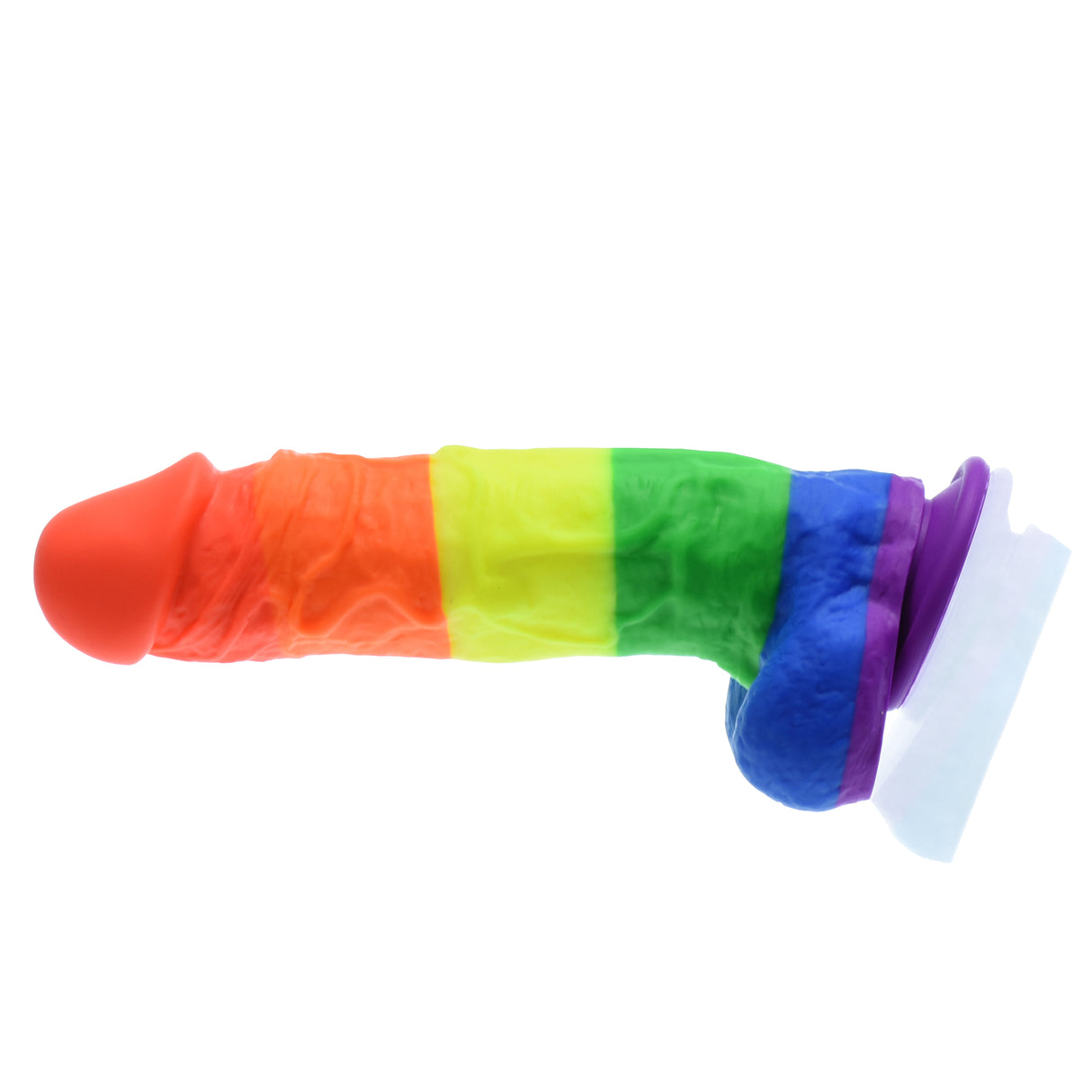 11 Inch Thick Silicone Rainbow Dildo