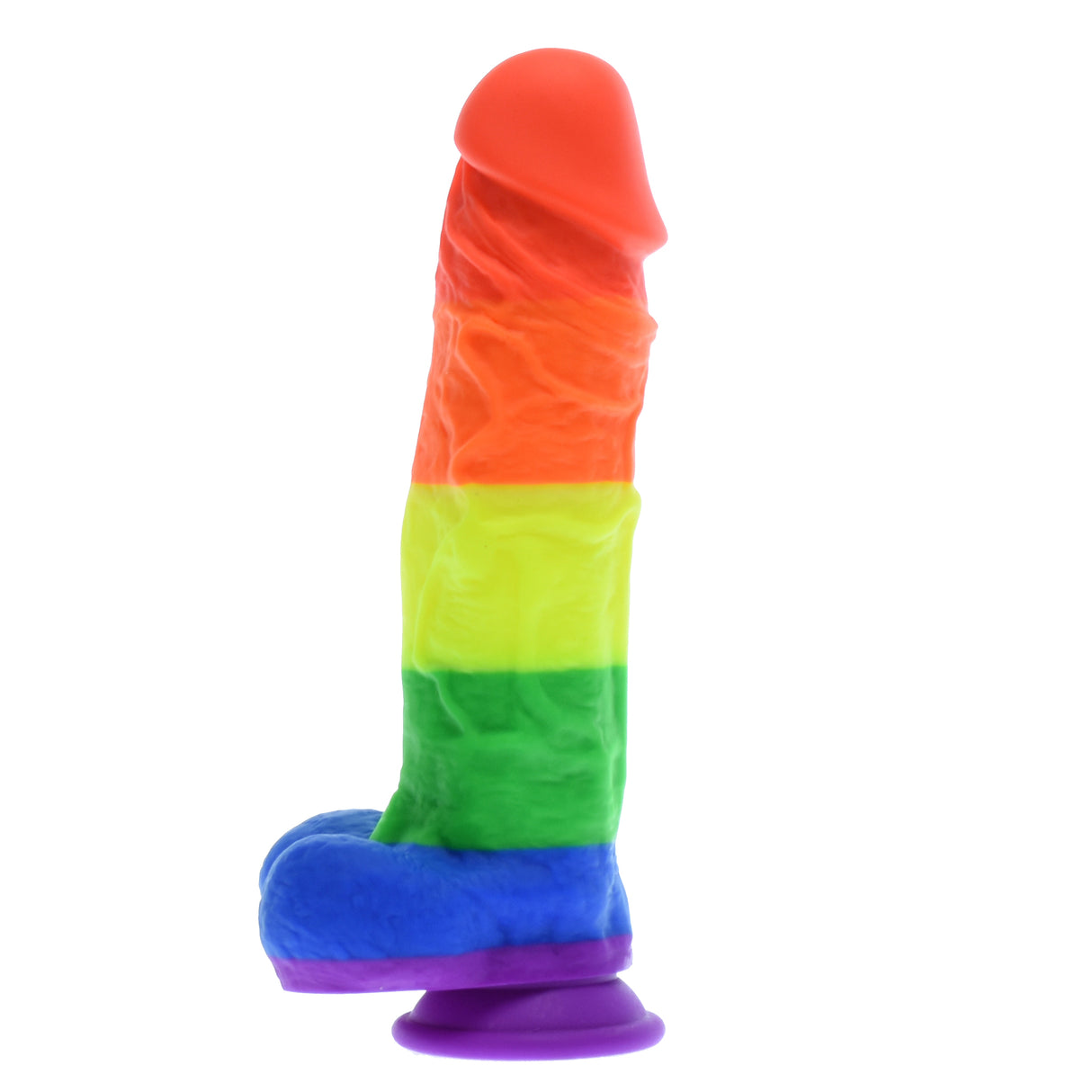 11 Inch Thick Silicone Rainbow Dildo