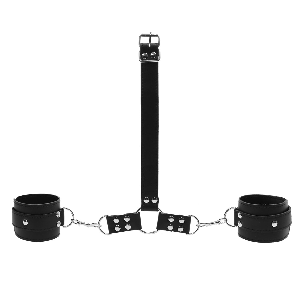 Leather To Neck Bondage Set