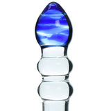 Mountain Peak Glass Dildo