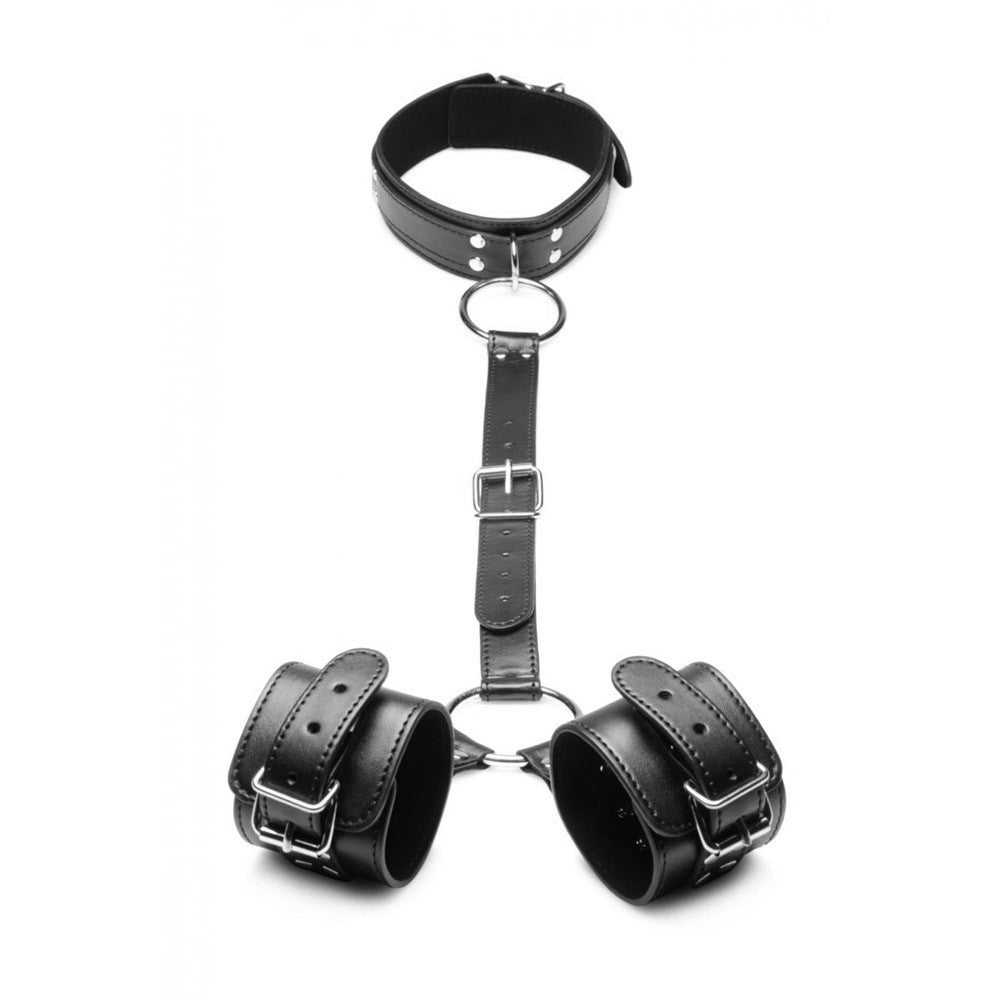 Strict Neck To Wrist Restraint Set