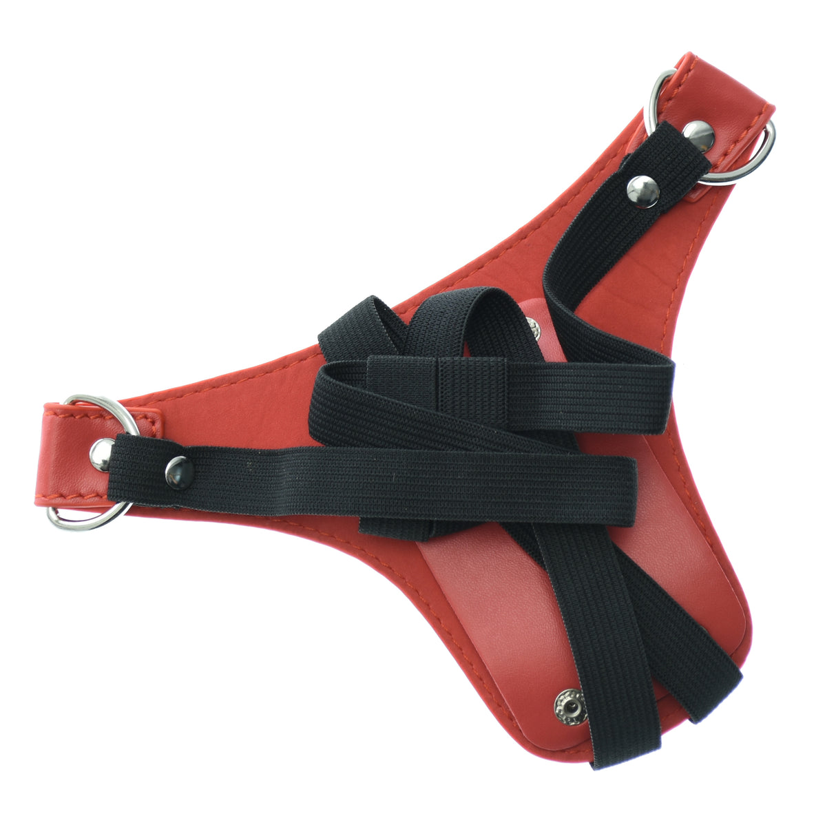 Red Beginner Strap-On Harness