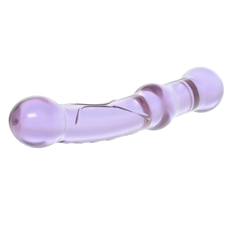 Royal Purple Glass Dildo