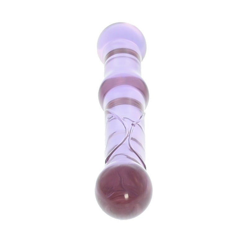 Royal Purple Glass Dildo