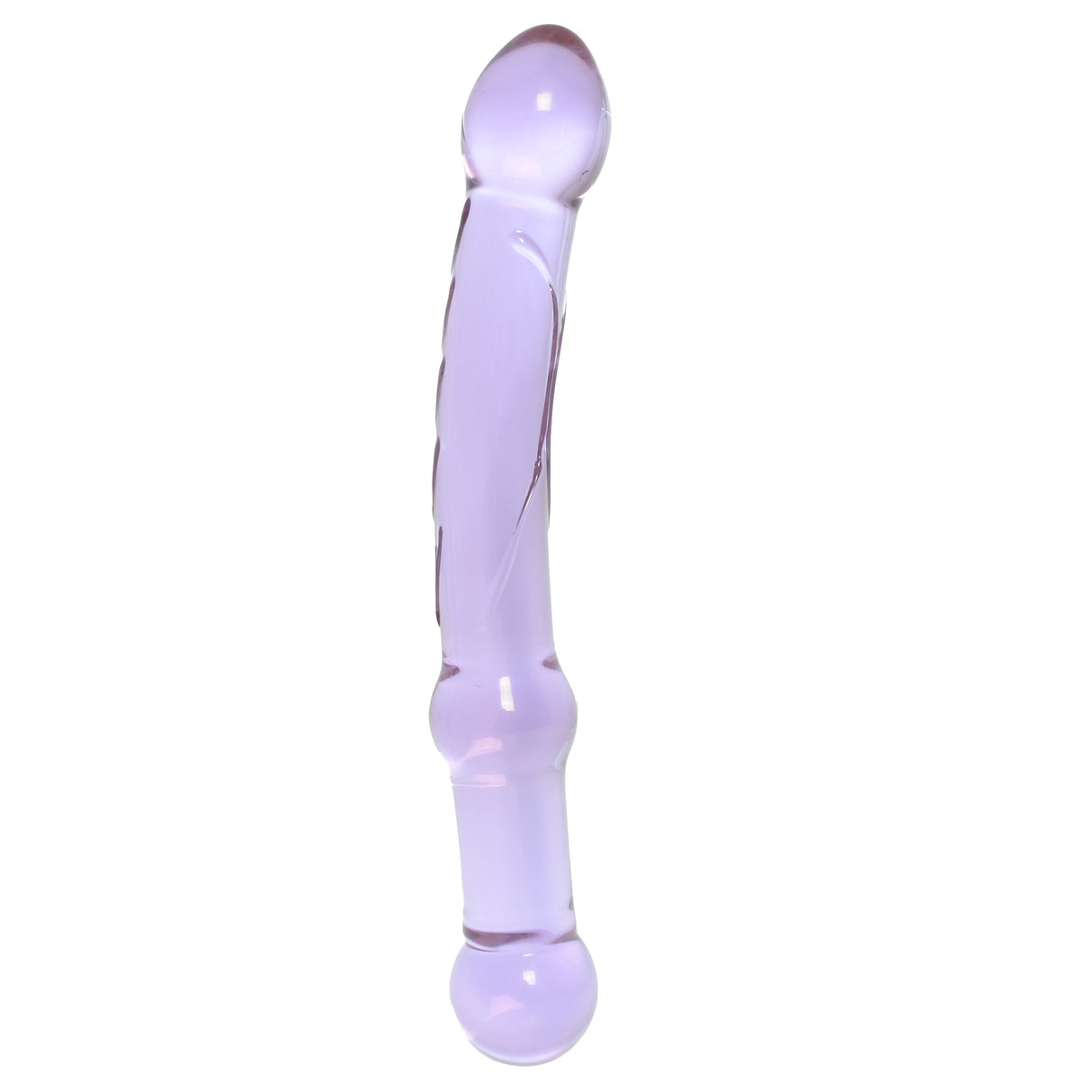 Royal Purple Glass Dildo