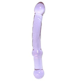 Royal Purple Glass Dildo