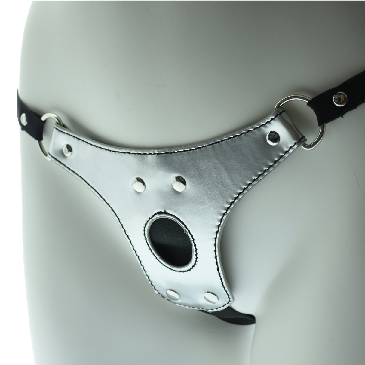 Silver Beginner Strap-On Harness