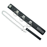 Spiked Dog Neck Collar With Leash